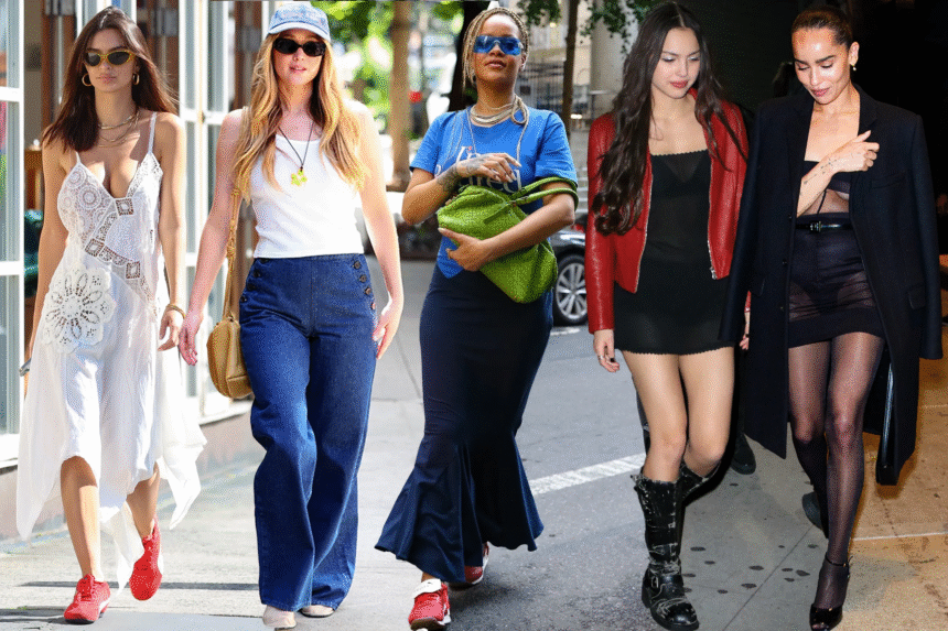 Let These Celebs Guide You to Easy Summer Travel Fashion
